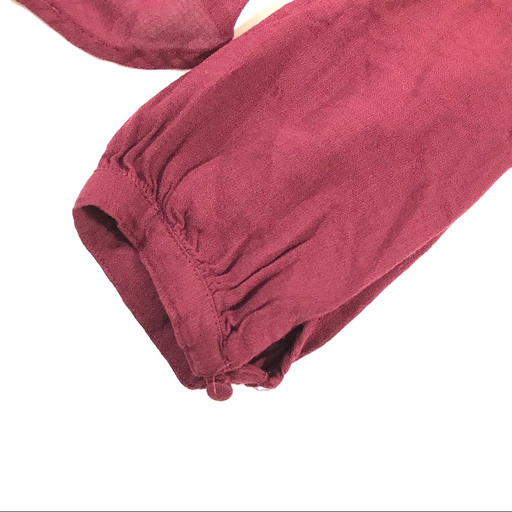 Lucky Brand Sheer L/S Top - Picture 5 of 6